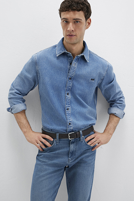 Mavi Erkek Kot Gömlek M0210496 87937 Mavi Mavi Erkek Kot Gömlek M0210496 87937 Mavi