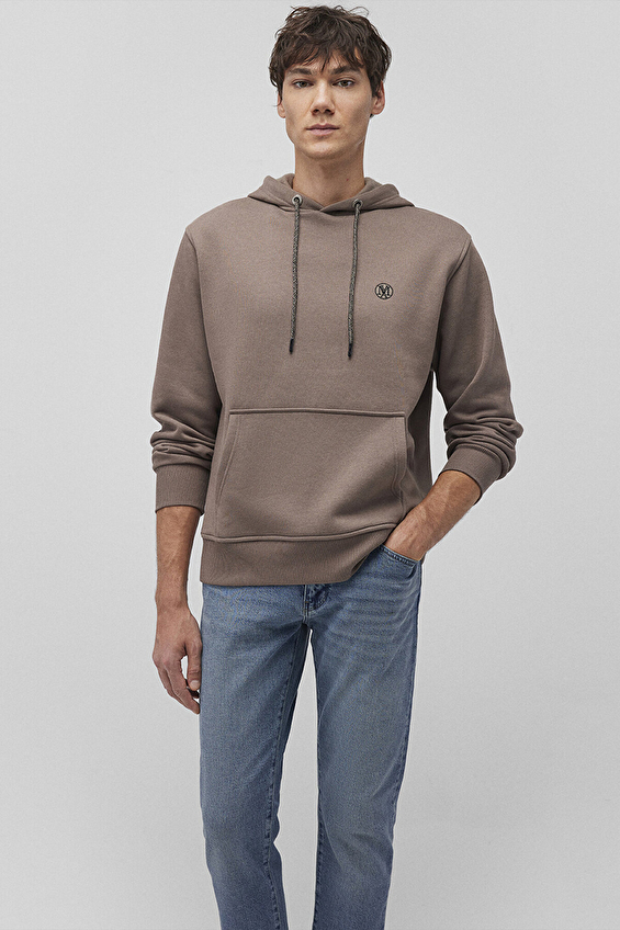 Mavi Erkek Sweatshirt M065809 87875 Kahverengi Mavi Erkek Sweatshirt M065809 87875 Kahverengi