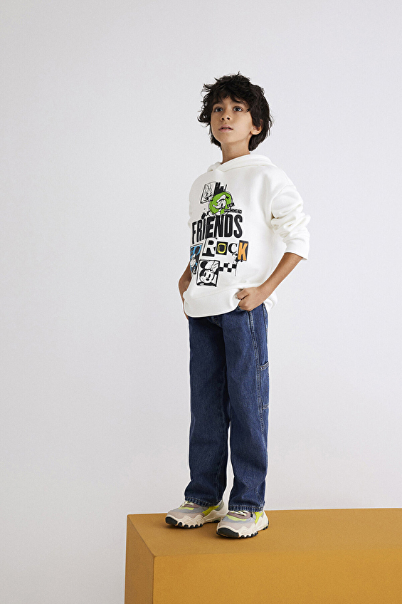 Mavi Erkek Çocuk Sweatshirt M6S10089-620 Mavi Erkek Çocuk Sweatshirt M6S10089-620