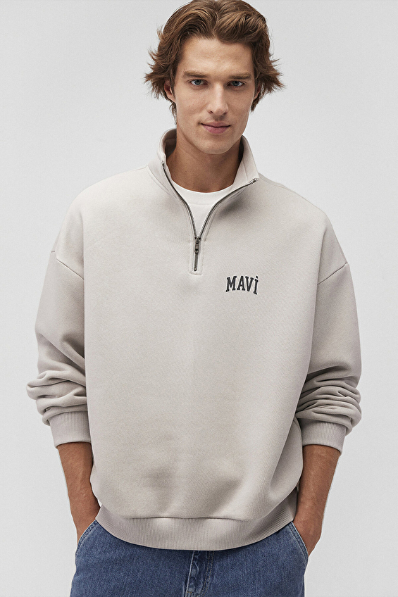 Mavi Erkek Sweatshirt M0S10208 70074 Gri Mavi Erkek Sweatshirt M0S10208 70074 Gri