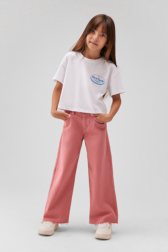 Mavi Kız Çocuk Kot Pantolon M7010036-88224 Mavi Kız Çocuk Kot Pantolon M7010036-88224