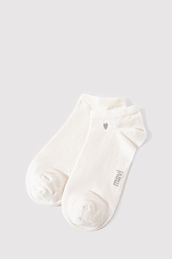 Mavi Kadın Patik Çorap M1912793 620 BYZ Beyaz Mavi Kadın Patik Çorap M1912793 620 BYZ Beyaz