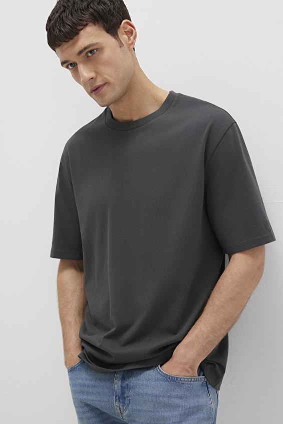 Mavi Erkek Tişört M0611924 70092 Siyah Mavi Erkek Tişört M0611924 70092 Siyah