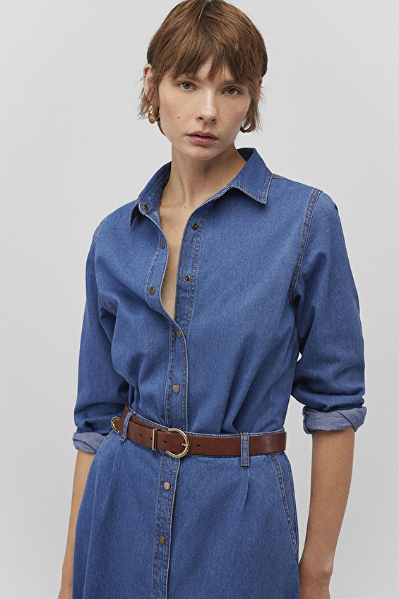 Mavi Kadın Gömlek M1210959-85481 Mavi Kadın Gömlek M1210959-85481