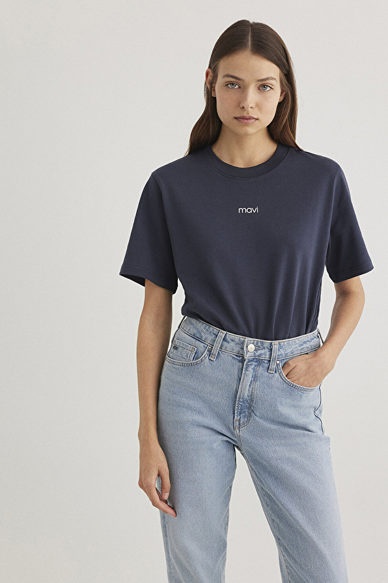 Mavi Kadın Tişört M1612829 Mavi Mavi Kadın Tişört M1612829 Mavi