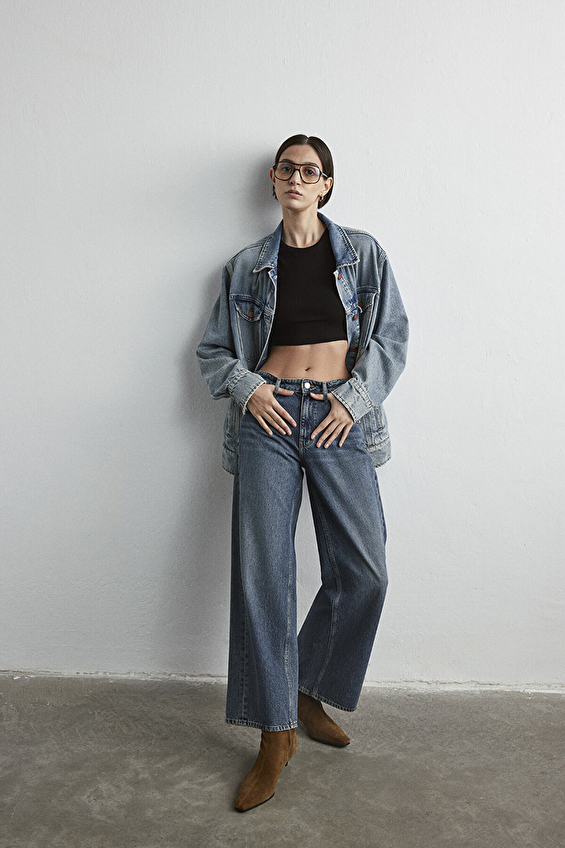 Mavi Wide Leg Kadın Siena Kot Pantolon M1010763 88582 Denım Mavi Wide Leg Kadın Siena Kot Pantolon M1010763 88582 Denım