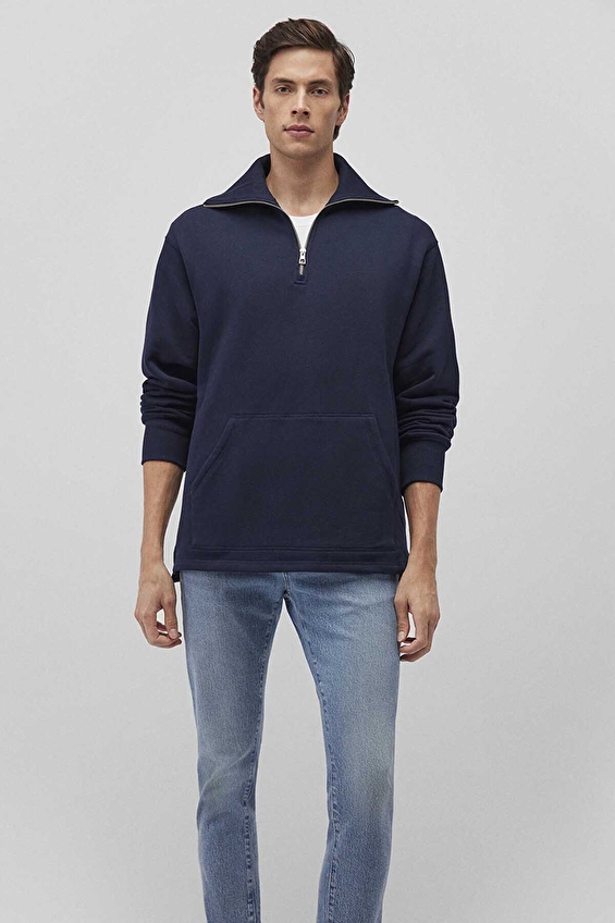 Mavi Erkek Sweatshirt M0S10243 82318 Koyu lacivert Mavi Erkek Sweatshirt M0S10243 82318 Koyu lacivert