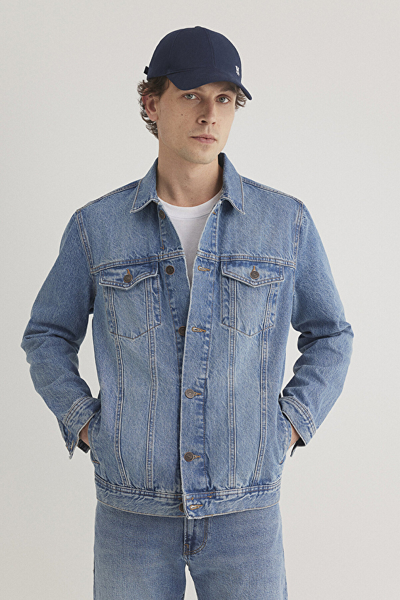 Mavi Erkek Kot Ceket M010143 89136 Mavi Mavi Erkek Kot Ceket M010143 89136 Mavi