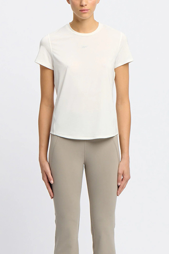 Reebok Regular Fit Kadın Tişört 100214671 Ekru Reebok Regular Fit Kadın Tişört 100214671 Ekru