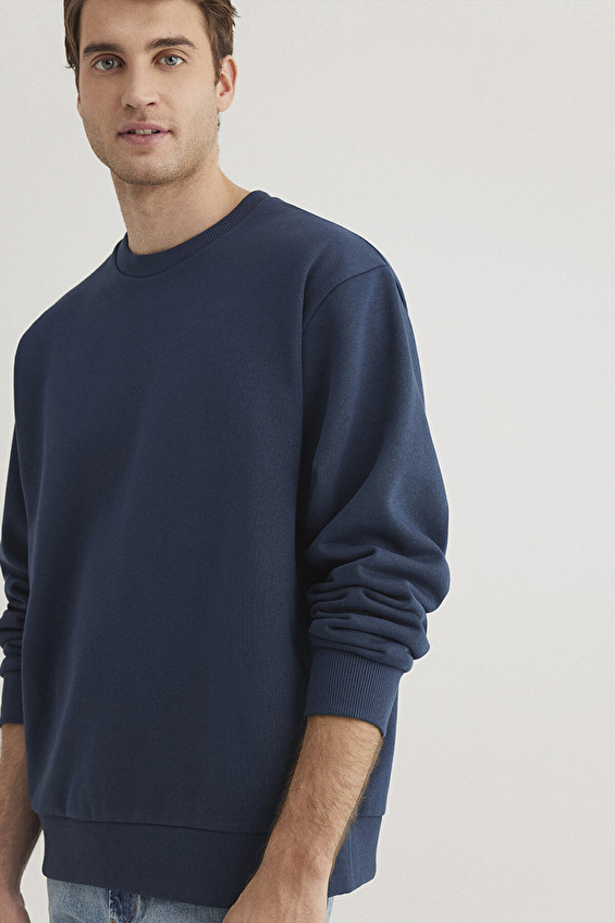 Mavi Erkek Sweatshirt M0S10276 82183 Lacivert Mavi Erkek Sweatshirt M0S10276 82183 Lacivert