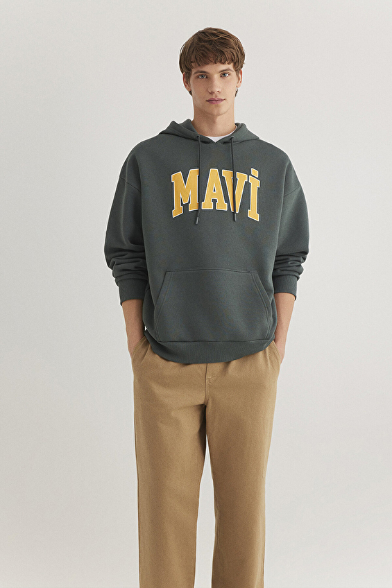 Mavi Erkek Sweatshirt M067149 71598 Yeşil Mavi Erkek Sweatshirt M067149 71598 Yeşil