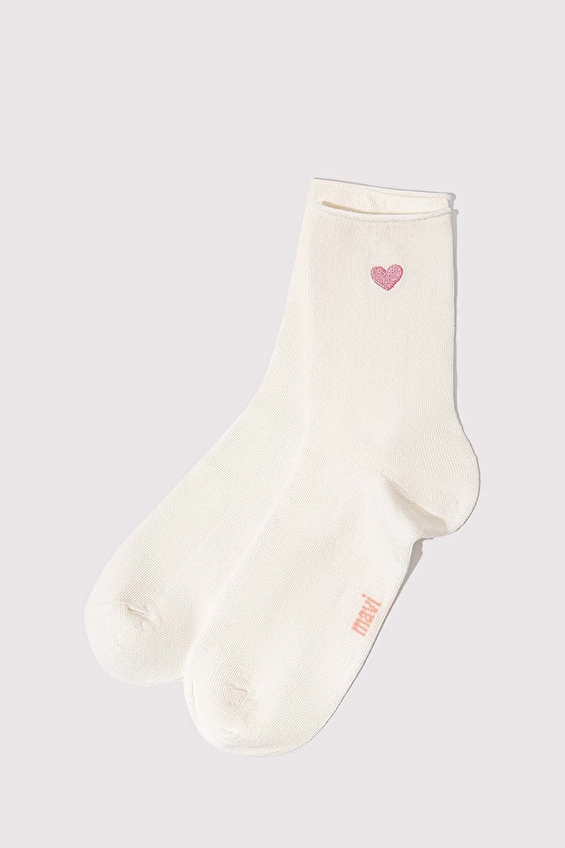 Mavi Kadın Soket Çorap M1913243 70048 Ekru Mavi Kadın Soket Çorap M1913243 70048 Ekru