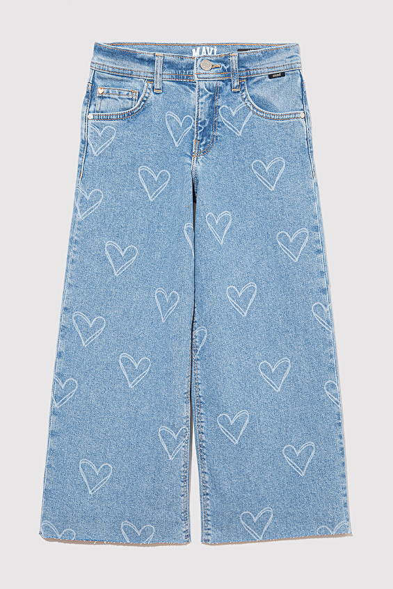 Mavi Lori Kız Çocuk Kot Pantolon M7010036-89486 Mavi Lori Kız Çocuk Kot Pantolon M7010036-89486