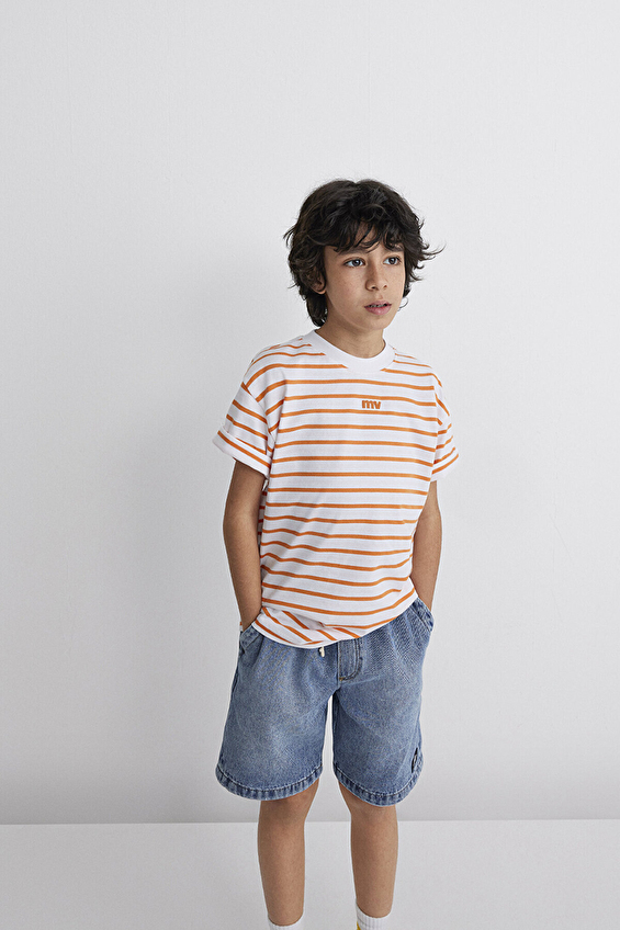 Mavi Erkek Çocuk Tişört M6610252-89160 Mavi Erkek Çocuk Tişört M6610252-89160