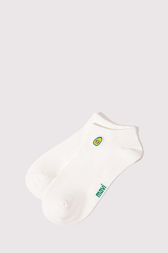 Mavi Kadın Babet Çorap M1913157 620 BYZ Beyaz Mavi Kadın Babet Çorap M1913157 620 BYZ Beyaz