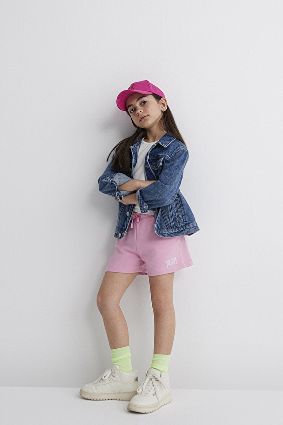 Mavi Kız Çocuk Şort M7410002-70972 Mavi Kız Çocuk Şort M7410002-70972