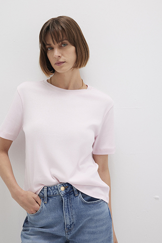 Mavi Kadın Tişört M1612916 89200 Pembe Mavi Kadın Tişört M1612916 89200 Pembe