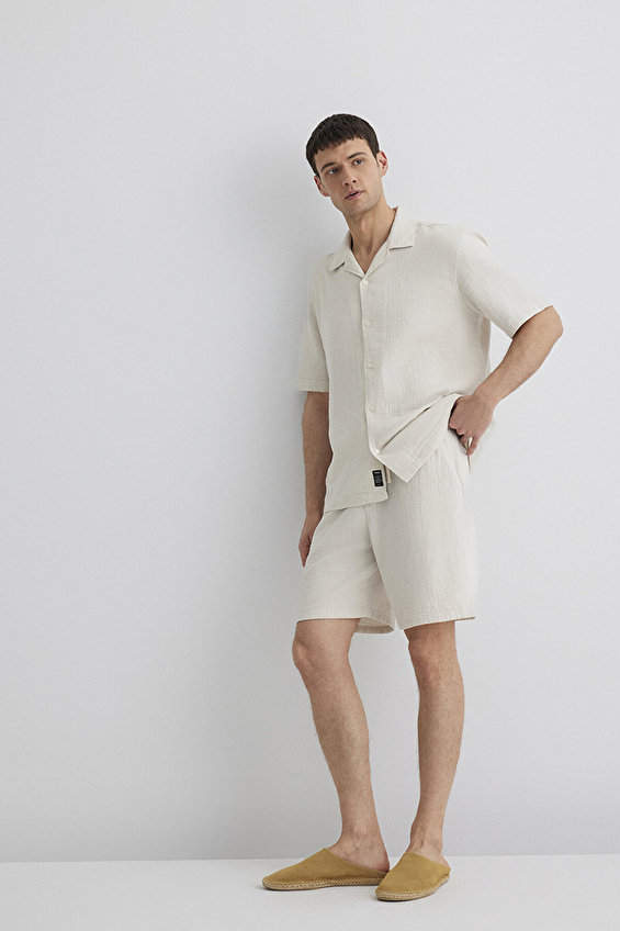 Mavi Erkek Şort M0410276 70134 Kum Mavi Erkek Şort M0410276 70134 Kum