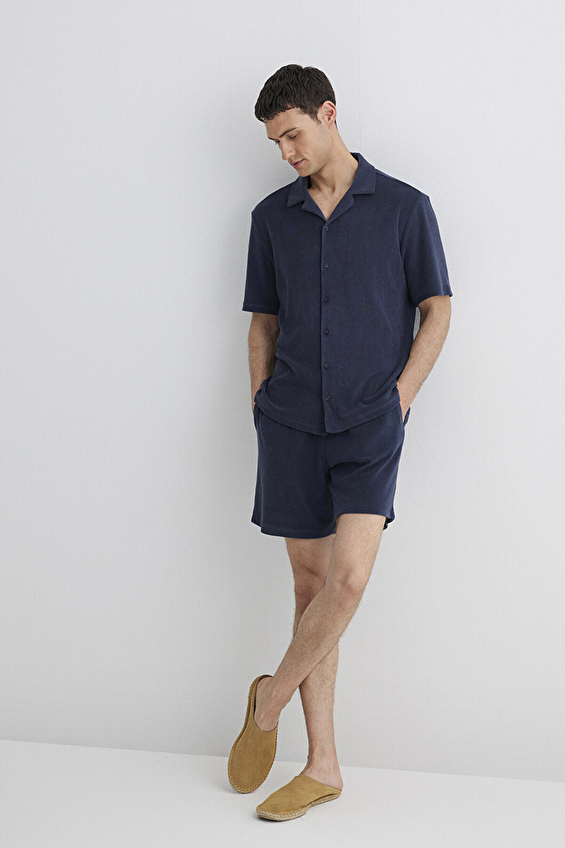 Mavi Erkek Şort M0410282 82183 Lacivert Mavi Erkek Şort M0410282 82183 Lacivert