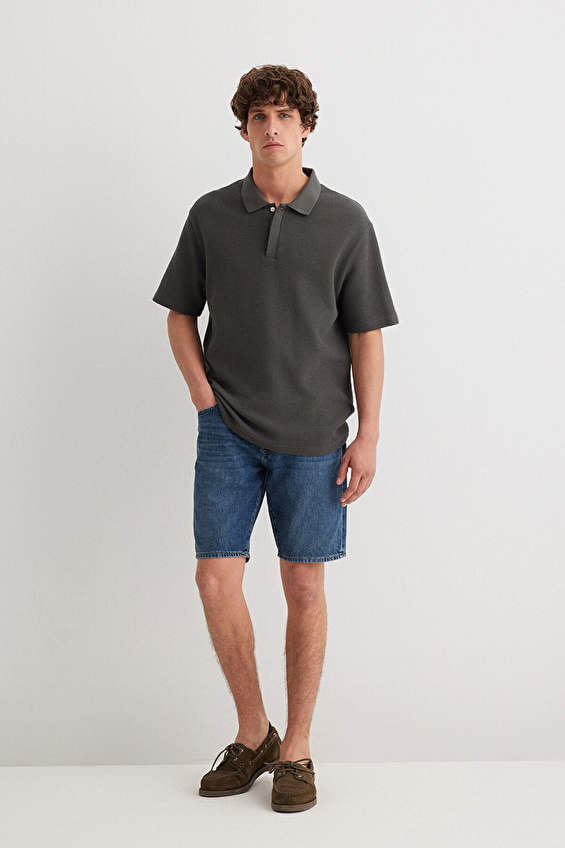 Mavi Erkek Kot Şort M0412607 89929 Denım Mavi Erkek Kot Şort M0412607 89929 Denım