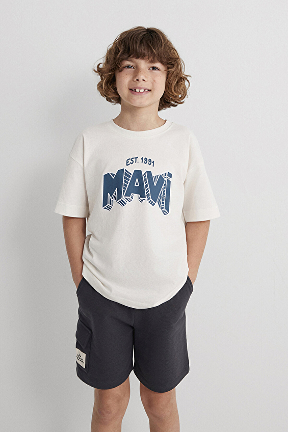 Mavi Erkek Çocuk Tişört M6610339-70057 Mavi Erkek Çocuk Tişört M6610339-70057