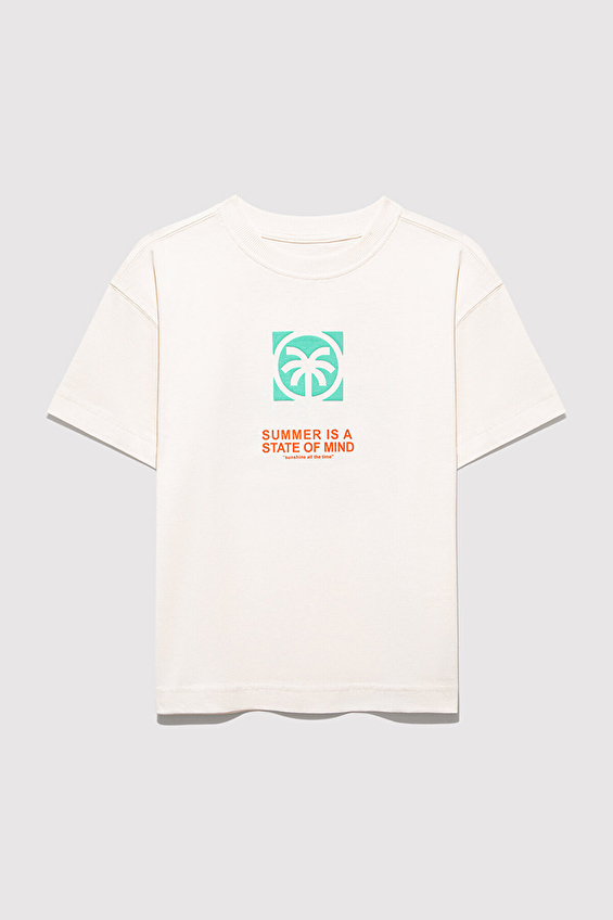 Mavi Erkek Çocuk Tişört M6610328-70057 Mavi Erkek Çocuk Tişört M6610328-70057