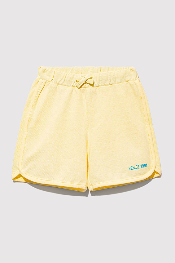 Mavi Kız Çocuk Şort M7410006-89143 Mavi Kız Çocuk Şort M7410006-89143