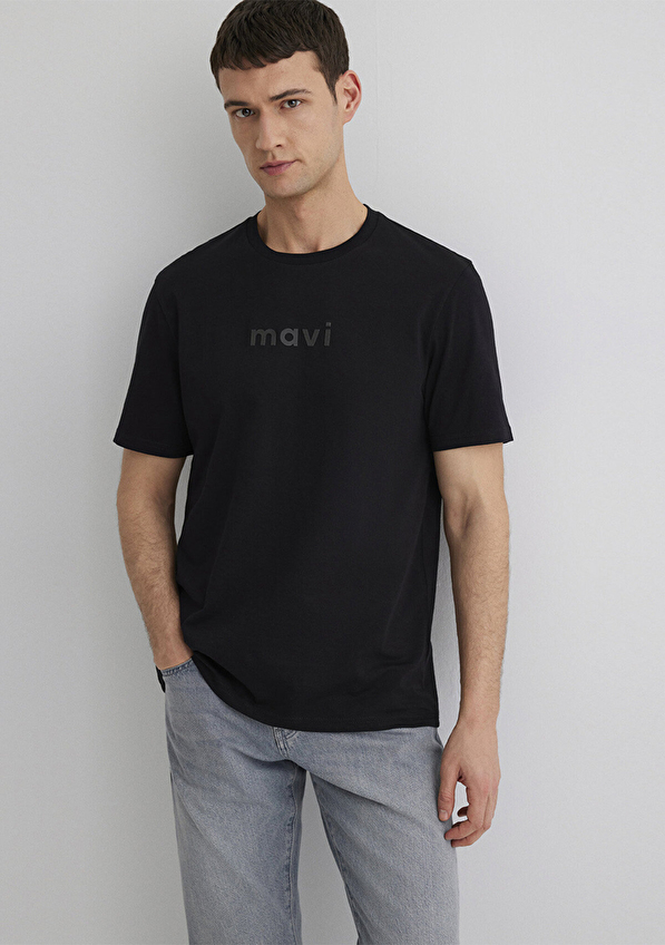 Mavi Erkek Tişört M0612732 900 Siyah Mavi Erkek Tişört M0612732 900 Siyah