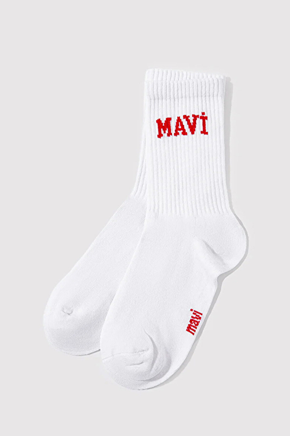 Mavi Kadın Soket Çorap M1912726 20454 Beyaz Mavi Kadın Soket Çorap M1912726 20454 Beyaz