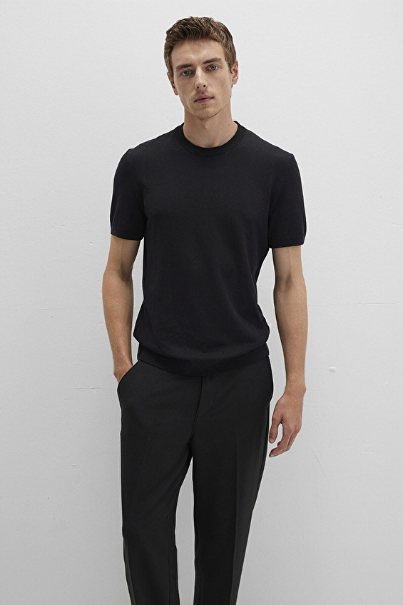 Mavi Erkek Tişört M0710250 900 Siyah Mavi Erkek Tişört M0710250 900 Siyah