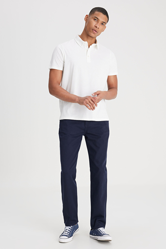 Lee Regular Fit Dar Paça Normal Bel Erkek Pantolon LM04010410 Lacivert Lee Regular Fit Dar Paça Normal Bel Erkek Pantolon LM04010410 Lacivert