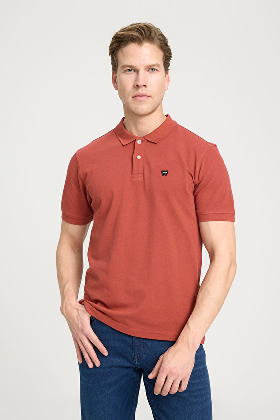 Wrangler Polo Yaka Regular Fit Erkek Tişört W7D5K4XX2T222 Kırmızı Wrangler Polo Yaka Regular Fit Erkek Tişört W7D5K4XX2T222 Kırmızı