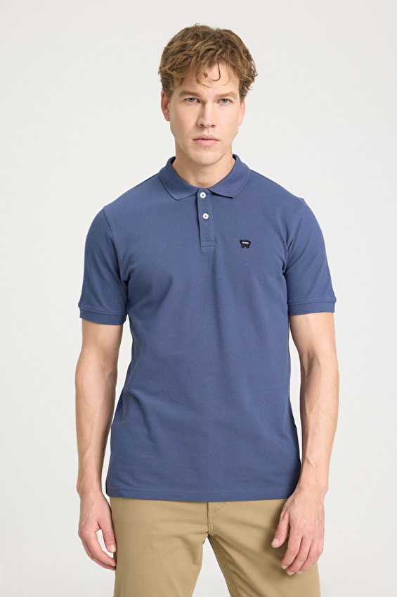 Wrangler Polo Yaka Regular Fit Kısa Kol Erkek Tişört W7D5K4XX2TXZ8 Lacivert Wrangler Polo Yaka Regular Fit Kısa Kol Erkek Tişört W7D5K4XX2TXZ8 Lacivert