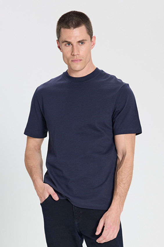 Wrangler Regular Fit Bisiklet Yaka Erkek Tişört W241673410 Lacivert Wrangler Regular Fit Bisiklet Yaka Erkek Tişört W241673410 Lacivert