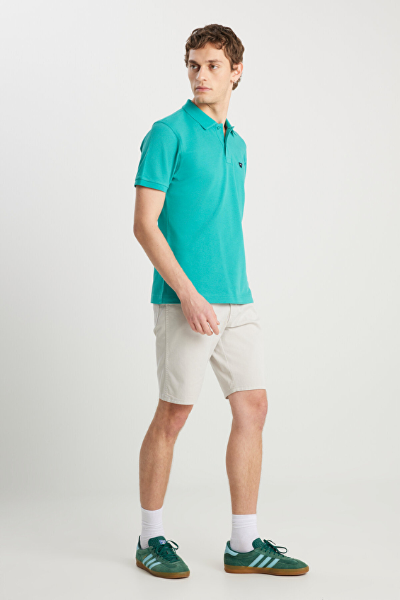 Wrangler Slim Fit Dar Paça Normal Bel Erkek Şort W21120513 Taş Wrangler Slim Fit Dar Paça Normal Bel Erkek Şort W21120513 Taş