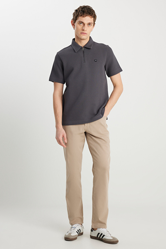 Wrangler Straight Fit Düz Paça Normal Bel Erkek Pantolon W1218646344 Bej Wrangler Straight Fit Düz Paça Normal Bel Erkek Pantolon W1218646344 Bej