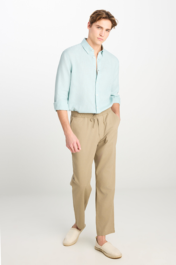 Lee Regular Fit Lastikli Bel Düz Paça Erkek Pantolon L2510302211 Camel Lee Regular Fit Lastikli Bel Düz Paça Erkek Pantolon L2510302211 Camel