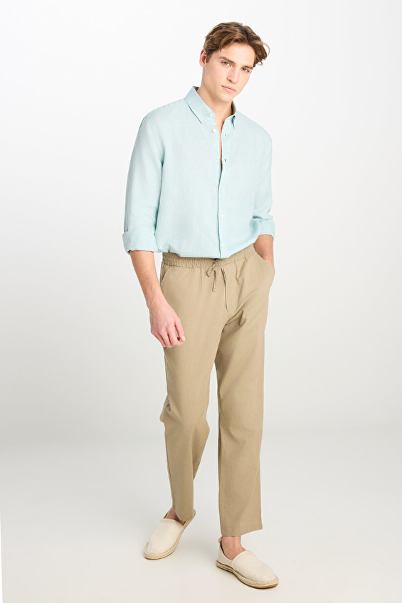 Lee Regular Fit Lastikli Bel Düz Paça Erkek Pantolon L2510302211 Camel Lee Regular Fit Lastikli Bel Düz Paça Erkek Pantolon L2510302211 Camel