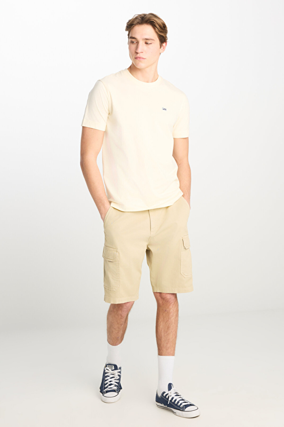 Lee Relaxed Fit Düz Paça Normal Bel Erkek Şort L71JA4897614 Bej Lee Relaxed Fit Düz Paça Normal Bel Erkek Şort L71JA4897614 Bej