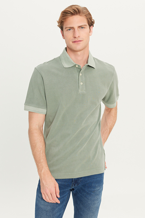 Lee Polo Yaka Regular Fit Kısa Kol Erkek Tişört L2510543801 Haki Lee Polo Yaka Regular Fit Kısa Kol Erkek Tişört L2510543801 Haki
