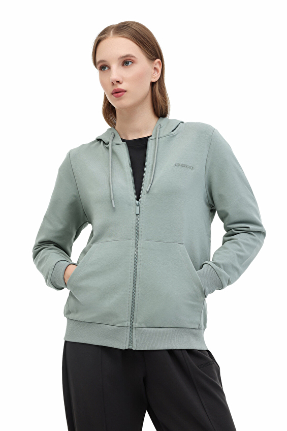 Lumberjack Kadın Sweatshirt BASIC SN77 Mint Lumberjack Kadın Sweatshirt BASIC SN77 Mint