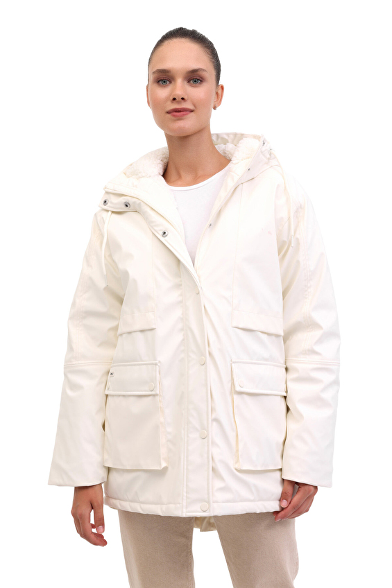 Lumberjack Kadın Kaban 3ALICE UK Ekru Lumberjack Kadın Kaban 3ALICE UK Ekru