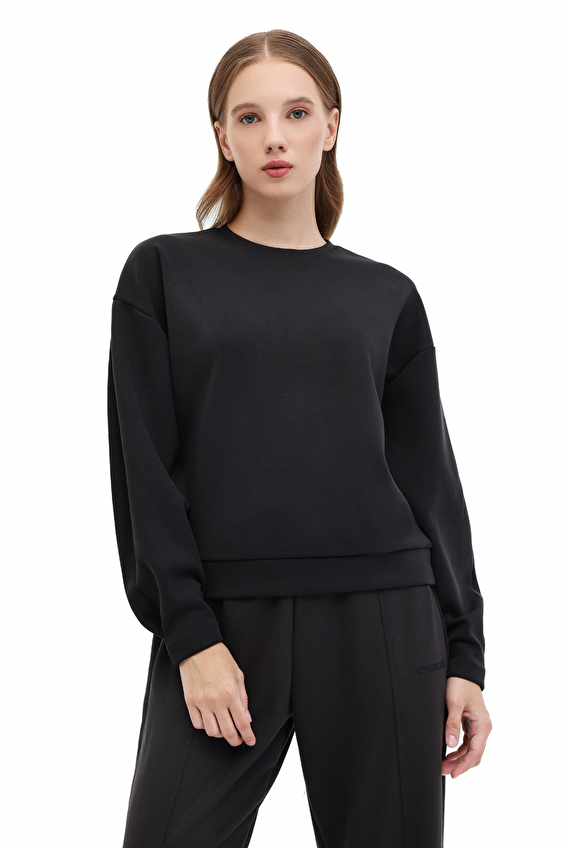 Lumberjack Kadın Sweatshirt 16ROYAL K Siyah Lumberjack Kadın Sweatshirt 16ROYAL K Siyah