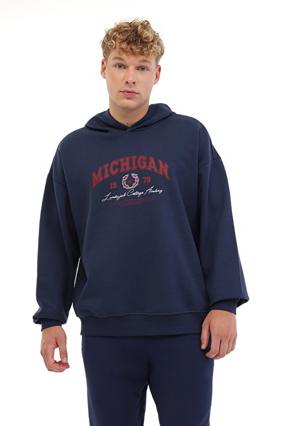 Lumberjack Erkek Sweatshirt ADE 16BLO 04 LACI Lacivert Lumberjack Erkek Sweatshirt ADE 16BLO 04 LACI Lacivert