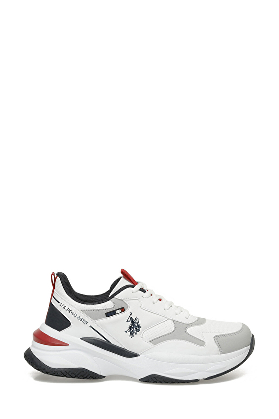 U.S. Polo Assn. Erkek Ayakkabı SOLIDAR M Beyaz U.S. Polo Assn. Erkek Ayakkabı SOLIDAR M Beyaz