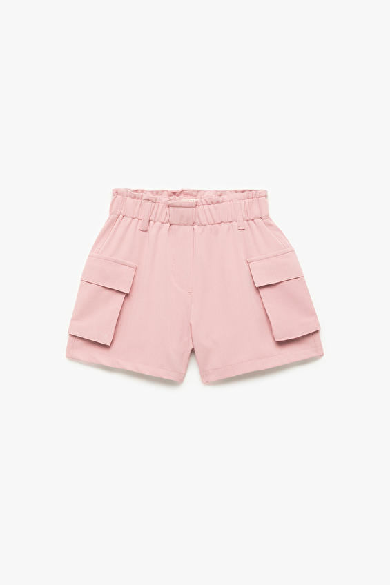 Koton Kız Çocuk Şort 5SKG40120AW Pembe Koton Kız Çocuk Şort 5SKG40120AW Pembe