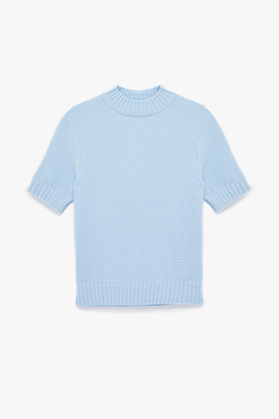 Koton Kadın Kazak 6WAK90021HT Mavi Koton Kadın Kazak 6WAK90021HT Mavi