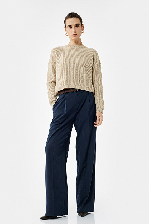 Koton Kadın Kazak 6WAK90025HT Bej Koton Kadın Kazak 6WAK90025HT Bej