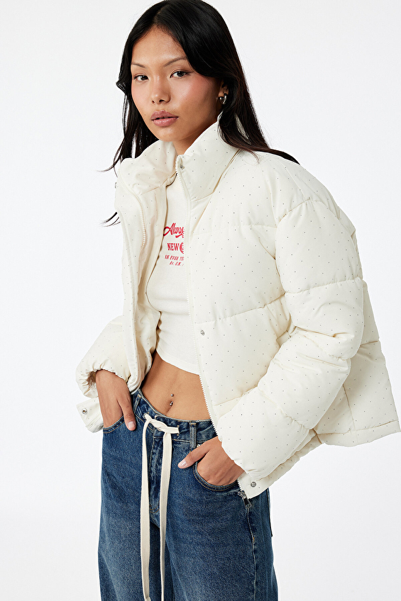 Koton Kadın Ceket 6WAL20049IW Ekru Koton Kadın Ceket 6WAL20049IW Ekru