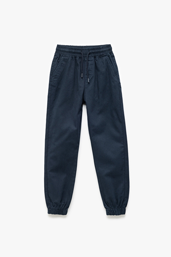 Koton Regular Fit Erkek Çocuk Pantolon 6WKB40003TW Lacivert Koton Regular Fit Erkek Çocuk Pantolon 6WKB40003TW Lacivert